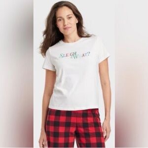 Wondershop White 'Sleigh What?' Graphic Tee